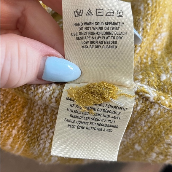 Anthropologie Abigail Marled Duster Long Cardigan Sweater Medium Open Front - Picture 12 of 12